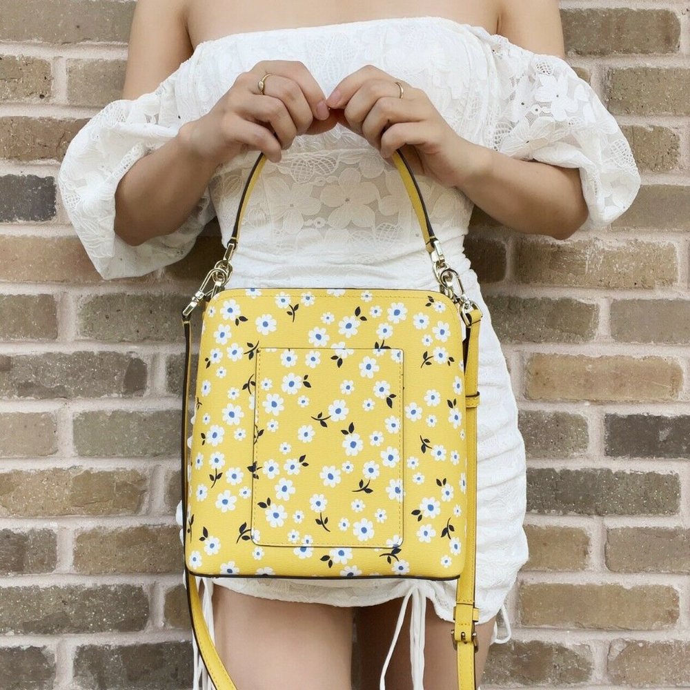 NWT Kate Spade Floral Bucket Bag & Crossbody💞 - Picture 7 of 12
